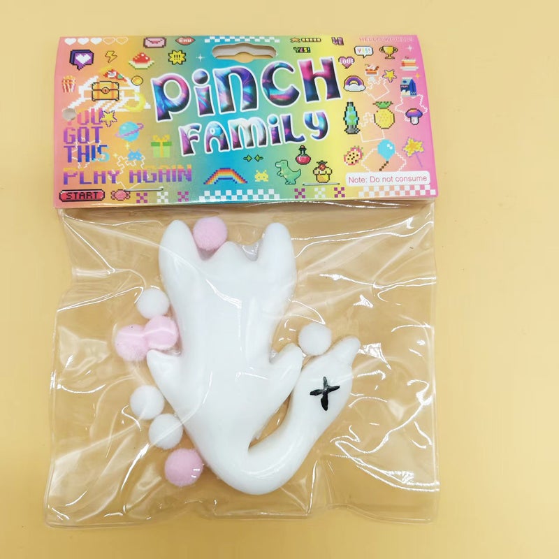 Squishy Roast Duck Stress Relief Toy, High-Quality, Slow Rebound, Popular Online Stress Relief Toy, Cat Paw Design - Image 3