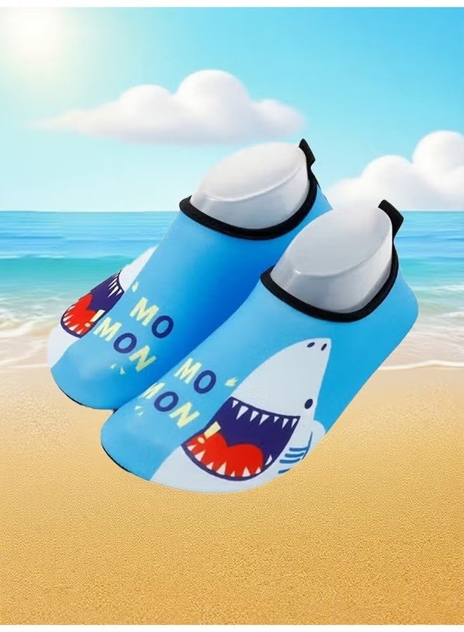 Unewshi Swimming Water Shoes Kids for Girls Boys Outdoor Quick Dry Barefoot Aqua Socks for Sport Beach Swim Surf - Image 1