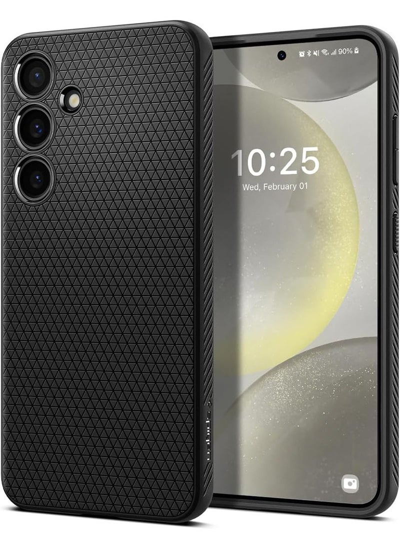 Spigen Liquid Air for Samsung Galaxy S24 case cover (2024) - Matte Black  - Image 1