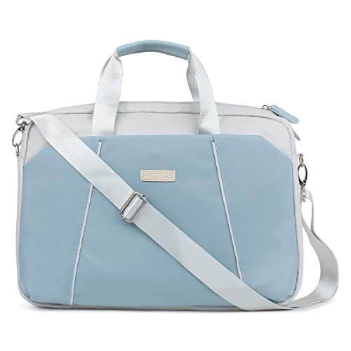 Probus Unisex Adult Laptop Messenger Bag Sling Designer Water Resistant Spacious Sleeve Case Cover|15.6 Inch Laptop|Blue - Image 1
