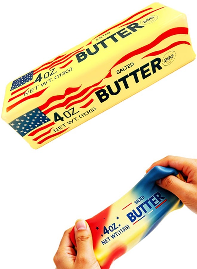 لعبة سكويشي زبدة بطيئة الارتفاع - لعبة ضغط حسية لتخفيف التوتر - Image 1