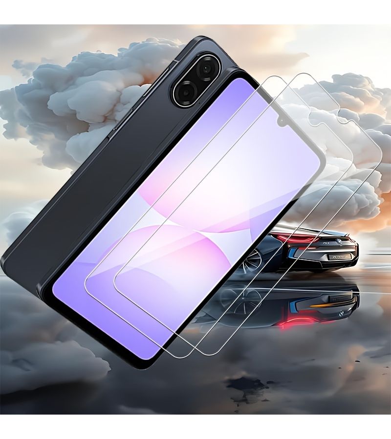 3 قطع فيلم زجاجي مقسّى بالكامل، عالي الوضوح، مقاوم للخدش، سهل التركيب، لهاتف Galaxy A17 5G - Image 5