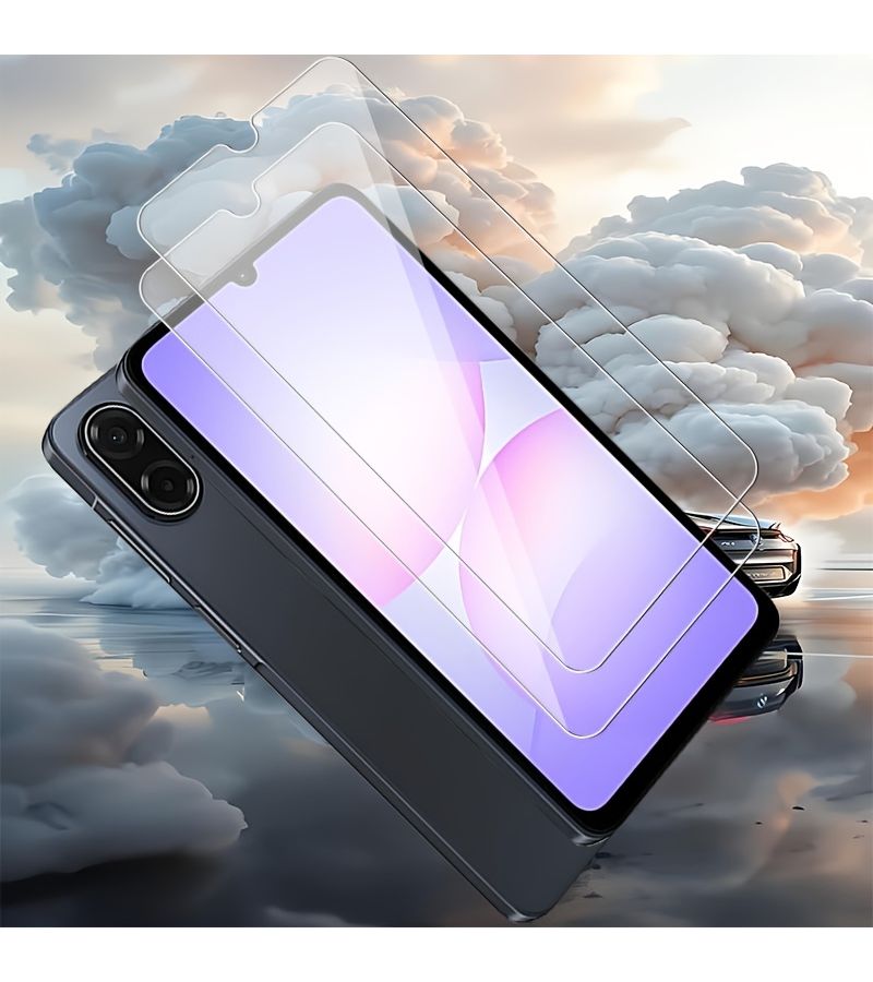 3 قطع فيلم زجاجي مقسّى بالكامل، عالي الوضوح، مقاوم للخدش، سهل التركيب، لهاتف Galaxy A17 5G - Image 3