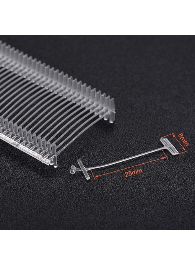 White Plastic Ticket Fixing Tool for Clothing and Other Textiles Suitable for Cardboard Labels with Dot Forming Hole 5000pcs 5cm - Image 4