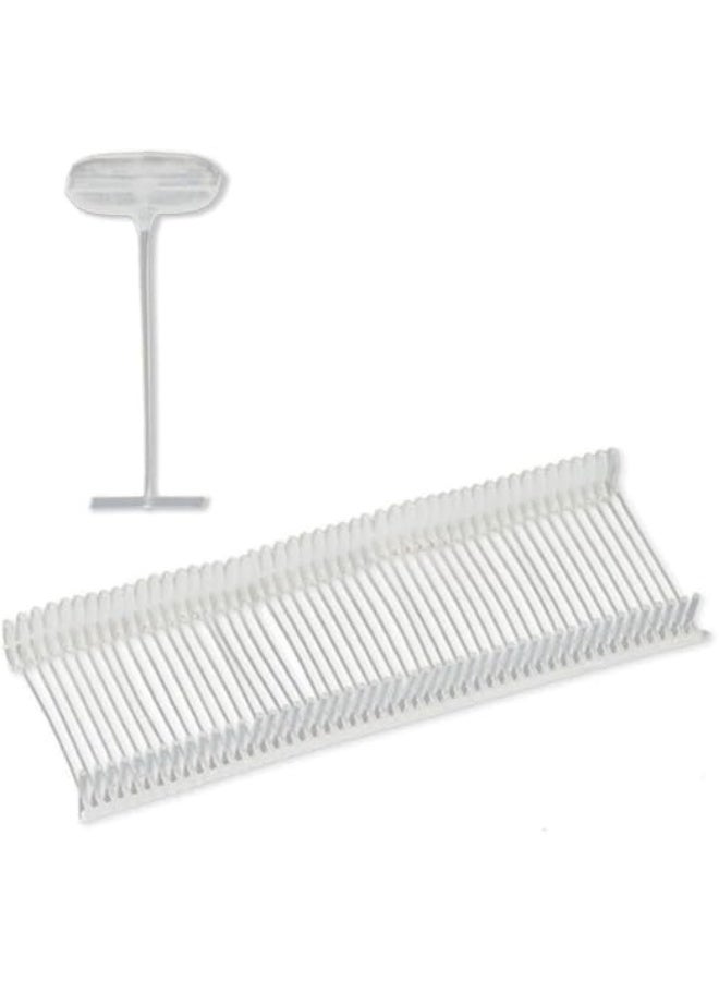 White Plastic Ticket Fixing Tool for Clothing and Other Textiles Suitable for Cardboard Labels with Dot Forming Hole 5000pcs 5cm - Image 5