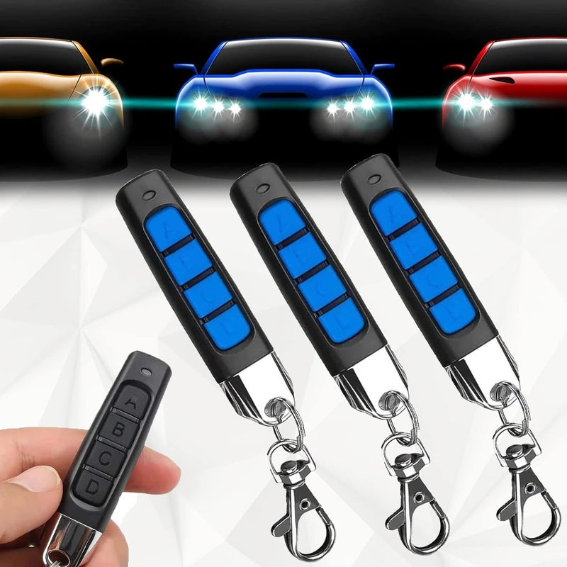 klarako Remote Control Duplicator for Cars, 4-in-1 Remote Control Duplicator, Remote Control Duplicator, Remote Control Duplicator Garage, Garage Door Remote, 4 in 1 Remote Control Duplicator (3PCS-C) - Image 1