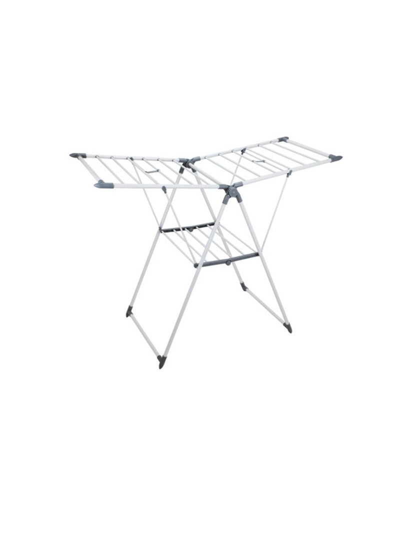 PROMASS Delta Cloth Dryer White And Grey 158x62x102cm  - Image 1