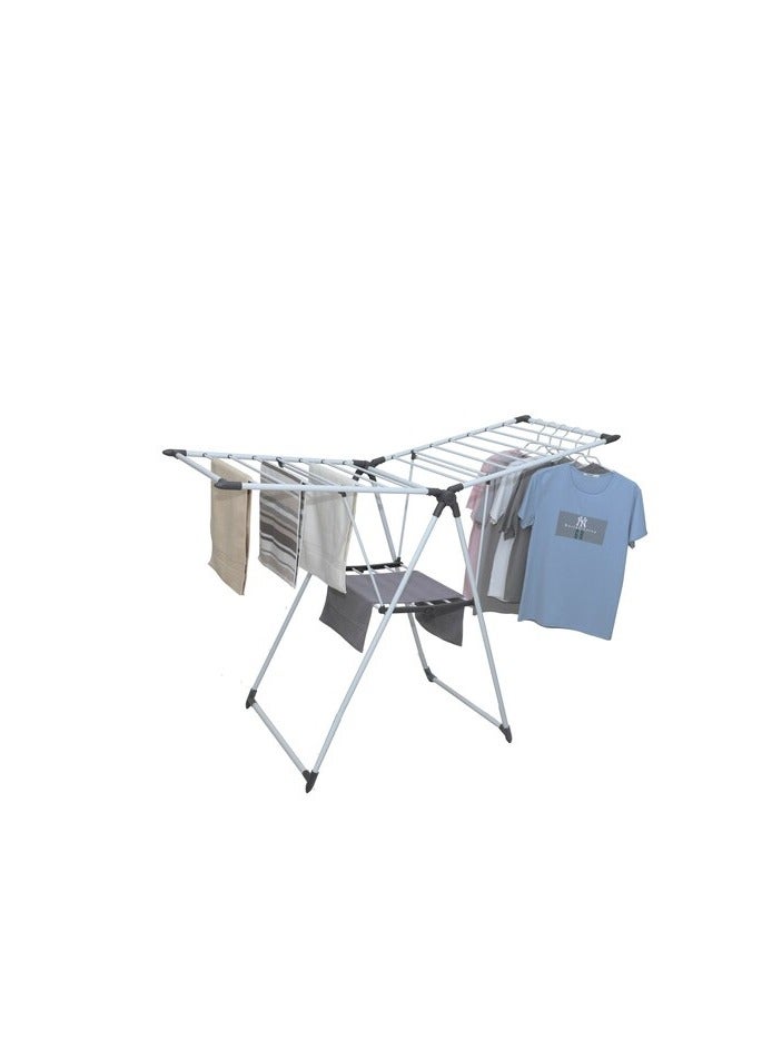 PROMASS Delta Cloth Dryer White And Grey 158x62x102cm  - Image 3