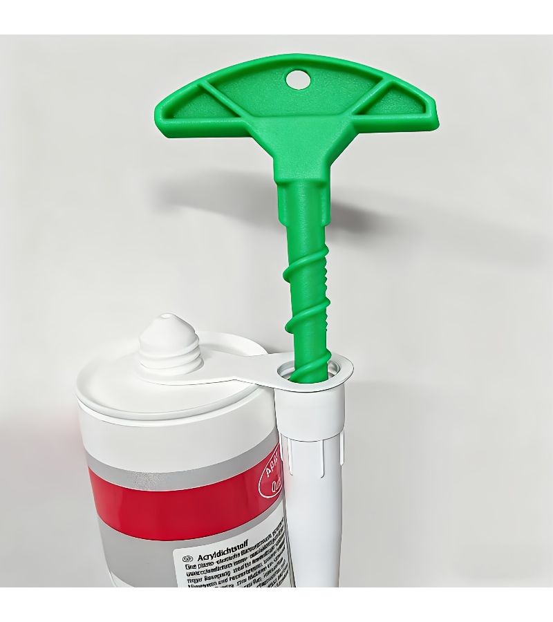 3 Pieces Blue Sealing Caps and Nozzle Cleaner Set Reusable Glue Nozzle Clear - Image 4