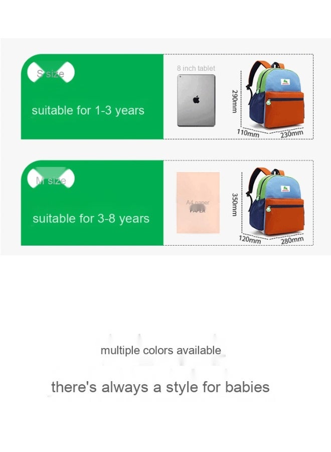 Compact Children's Backpack With Dual Shoulder Straps - Essential For Kindergartens And Tutorial Classes  - Image 4