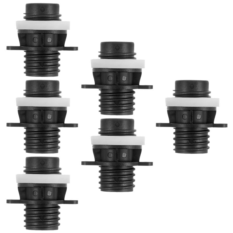 6pcs Inflatable Boat Valve Adapter: Screw- Air Inflator Connector - Pump Adapter For SUP, Kayak, Surfboard, High Pressure Pump Nozzle Converter - Image 5