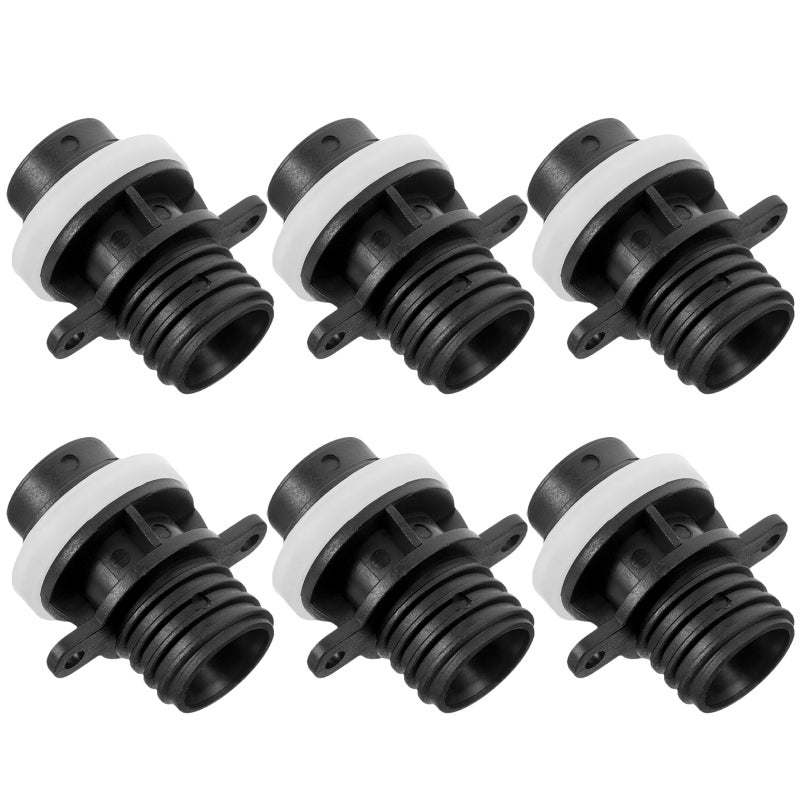 6pcs Inflatable Boat Valve Adapter: Screw- Air Inflator Connector - Pump Adapter For SUP, Kayak, Surfboard, High Pressure Pump Nozzle Converter - Image 4