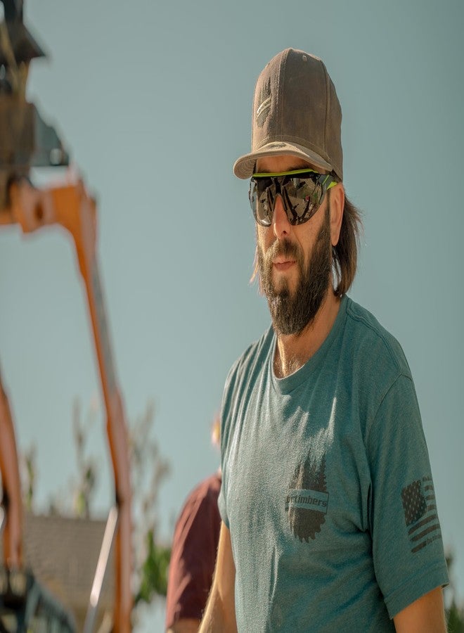 إيدج نظارات EDGE Taven: نظارات أمان Z87 للرجال، نظارات أمان شفافة مضادة للضباب، نظارات واقية بملاءمة مريحة وآمنة - Image 5