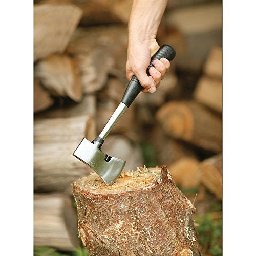 Coleman Axe with Durable Steel Head & Non-Slip Grip Handle, Great for Splitting Wood & Hammering Stakes, Ideal for Camping, Survival, Landscaping - Image 3