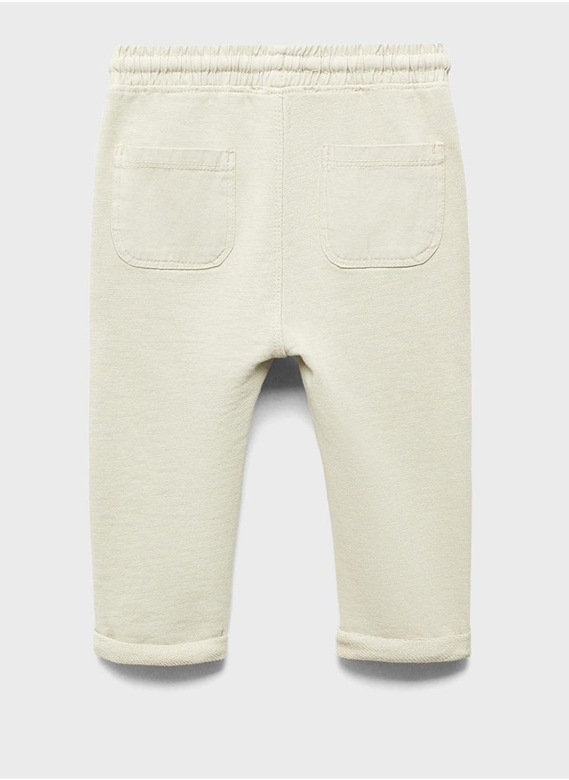 MANGO - Kids Drawstring Trousers - Image 1