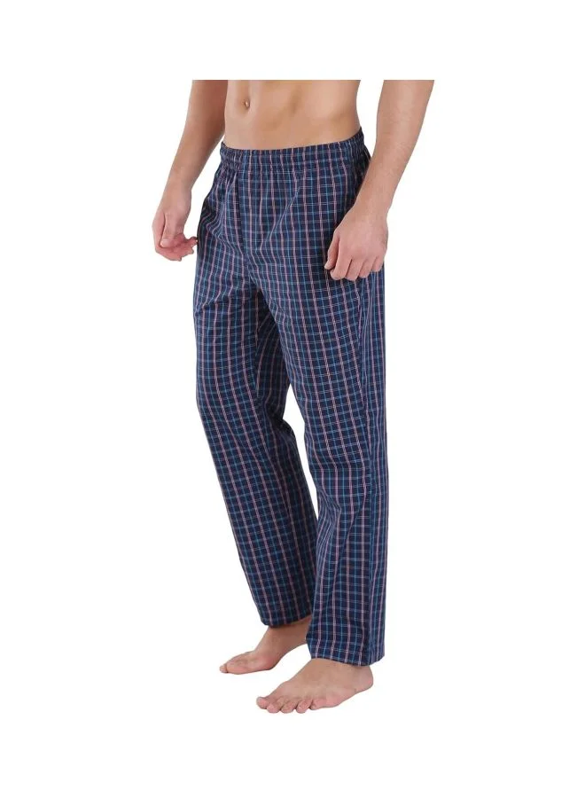 JOCKEY Jockey 9009 Men Super Combed Cotton Satin Weave Fabric Regular Fit Printed Pyjama with Side Pockets