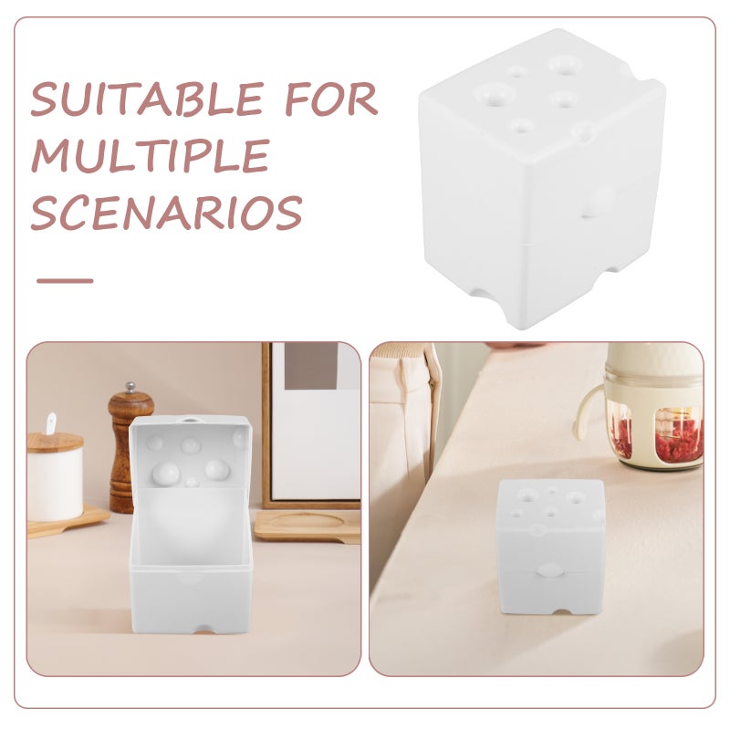 📦 صندوق تخزين الجبن للثلاجة يحافظ على شرائح الجبن طازجة بتصميم مرن موفر للمساحة - Image 4