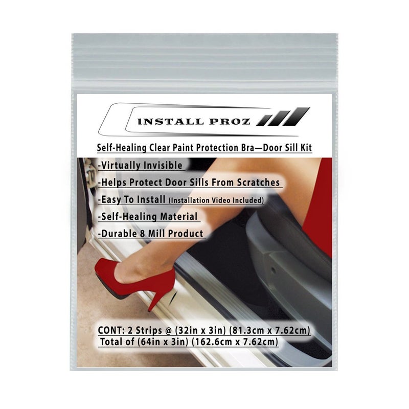 SelfHealing Clear Paint Protection BraDoor Sill Kit 64in x 3in