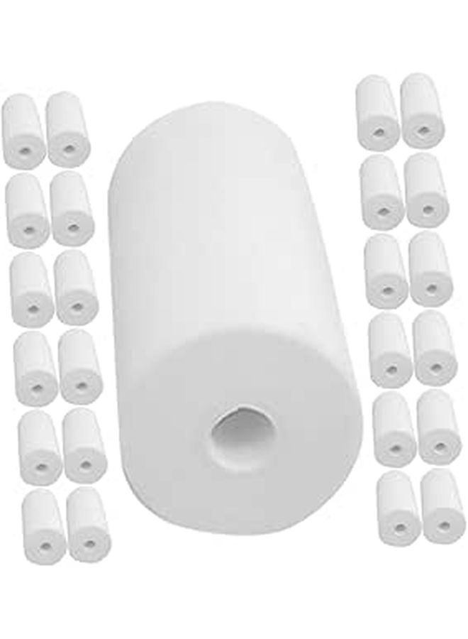 Thermal Paper Rolls 57x30mm 25pcs Multipurpose Till Roll for Pos Receipt Printing - Image 1