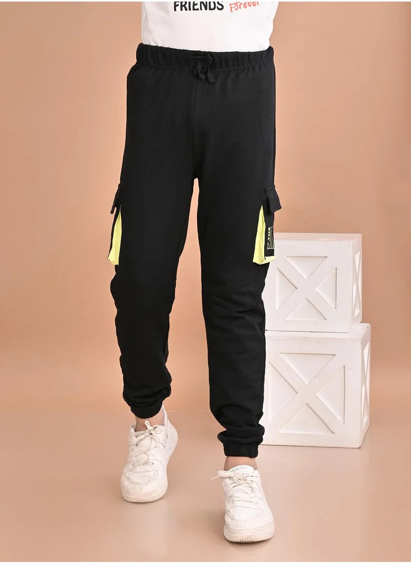 ليلك Boys Ankle Length Joggers