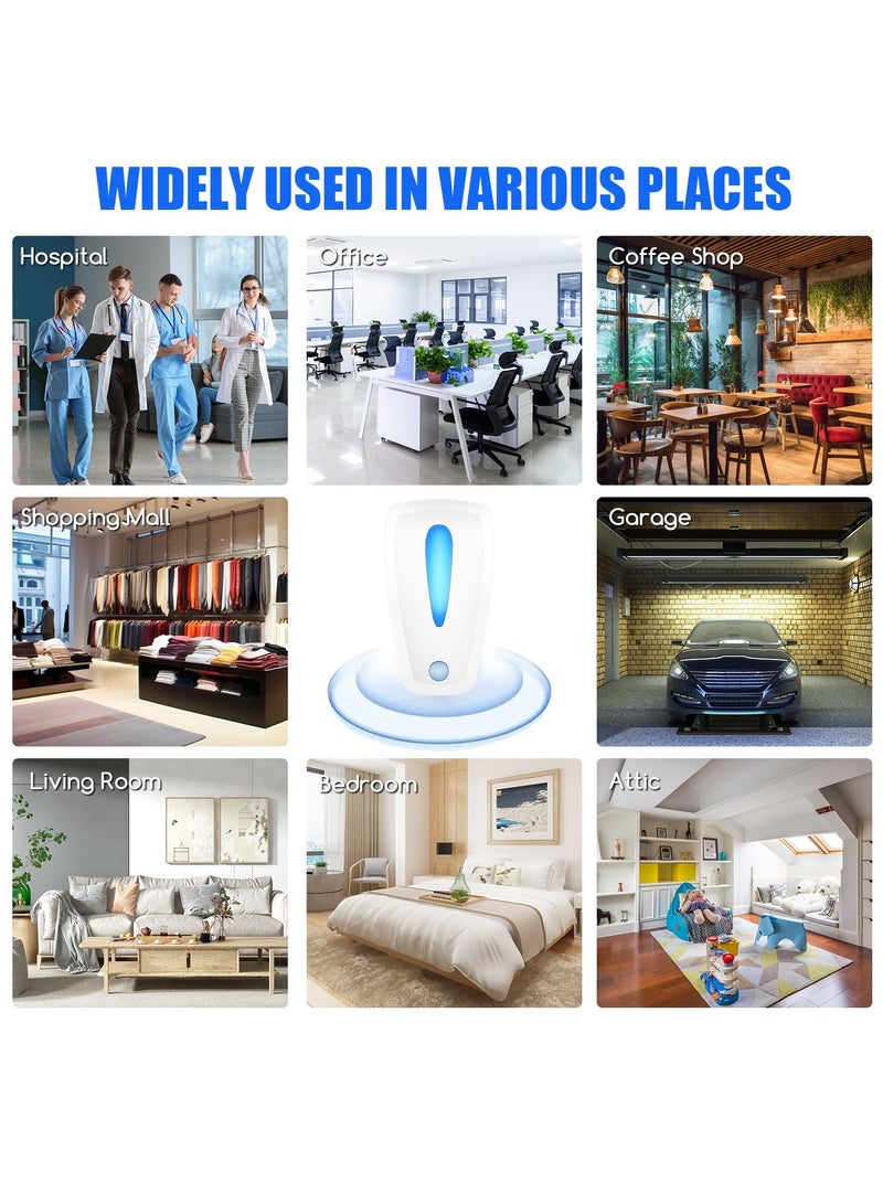 KASTWAVE 3-Pack Ultrasonic Pest Repeller, Electronic Indoor Pest Control, Rodent and Insect Repellent for Home, Office, and Warehouse - Effective Against Mice, Mosquitoes, Roaches, Ants, and Spiders - Image 5