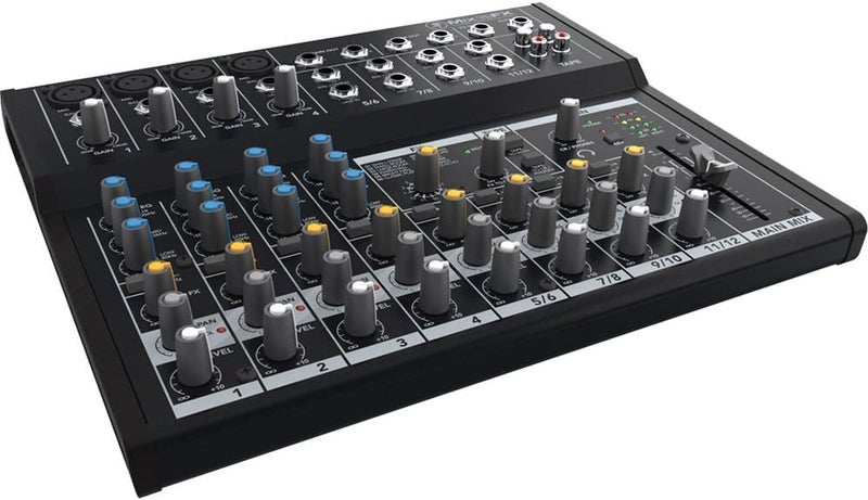 Mackie Mix12FX 12-Channel Compact Mixer with Effects - Image 1