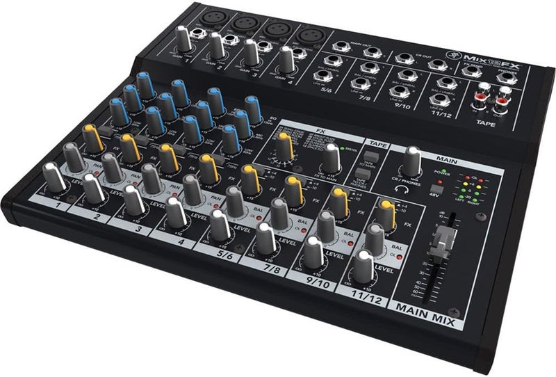 Mackie Mix12FX 12-Channel Compact Mixer with Effects - Image 4