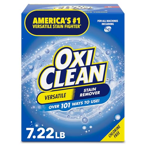 Oxiclean مسحوق OxiClean لإزالة البقع المتعددة الاستخدامات، 7.22 رطل - Image 1