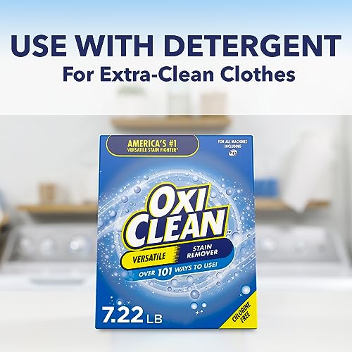 Oxiclean مسحوق OxiClean لإزالة البقع المتعددة الاستخدامات، 7.22 رطل - Image 5
