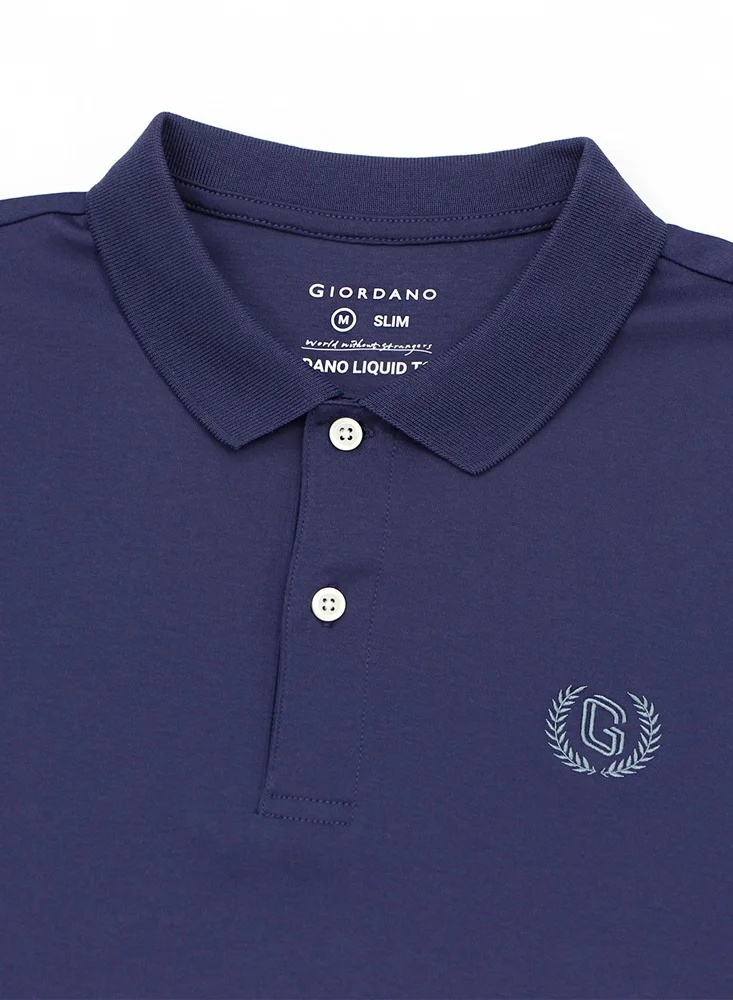 GIORDANO Men's Cotton Solid Polo