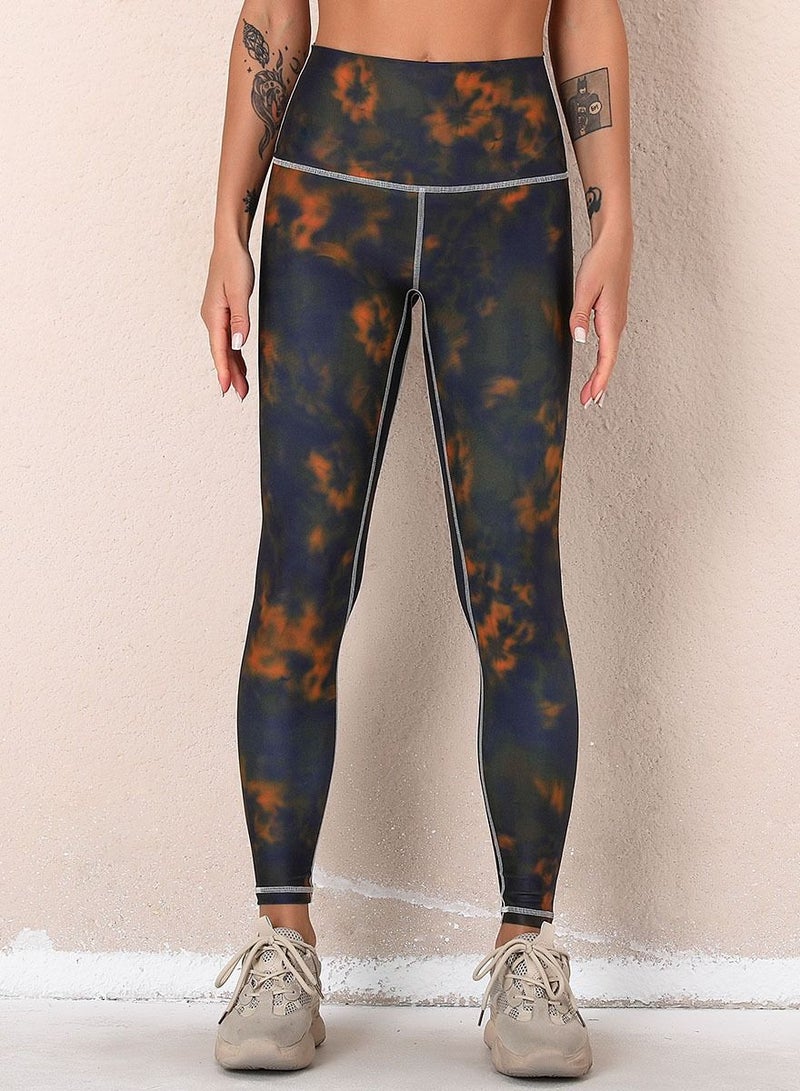 Women Quick Dry Breathable Yoga Pants Black - Image 1