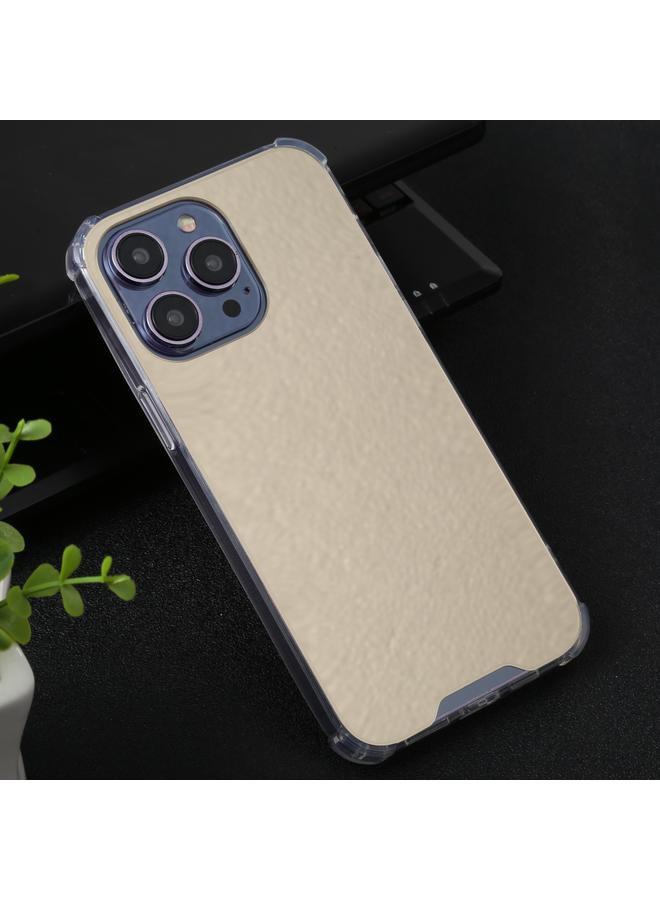 S-TOP Case For iPhone 14 Pro Max Electroplated Mirror Acrylic Four Drop TPU Phone Case - Image 2