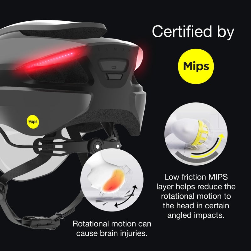 Lumos Ultra E-Bike Smart Helmet | NTA 8776 Certified | Front & Rear LED Lights | Retractable Face Shield | App Controlled | EBike, Scooter, Cycling, Bicycle | Adults, Men Women - Image 5