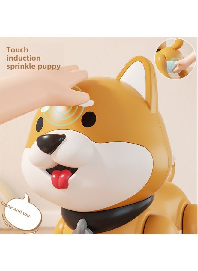كلب Le Neng K47 الذكي للتحكم عن بعد Chai Dog Stunt التعليم المبكر للكلاب والرقص برمجة استشعار اللمس للأطفال كلب كهربائي أليف - اللون: K22 يتبع كلب السجق  - Image 3