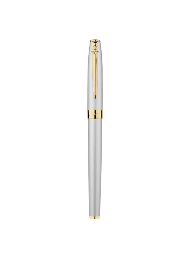 Pimio Art Pen Bent Nib Calligraphy Fountain Pen For Men And Women, Adult And Student Writing Pen With Fine Nib 0.7Mm 717 Silver Grey - Image 5
