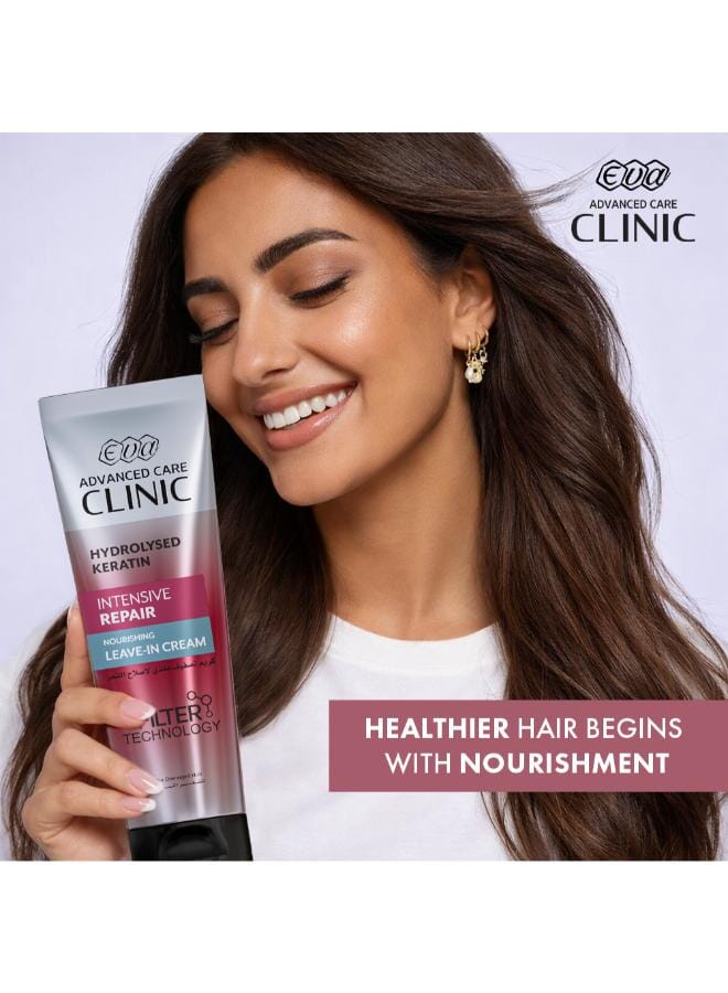 Eva Clinic Intensive Repair Leave-in with Keratin for Damaged Hair 200 ML - Image 2