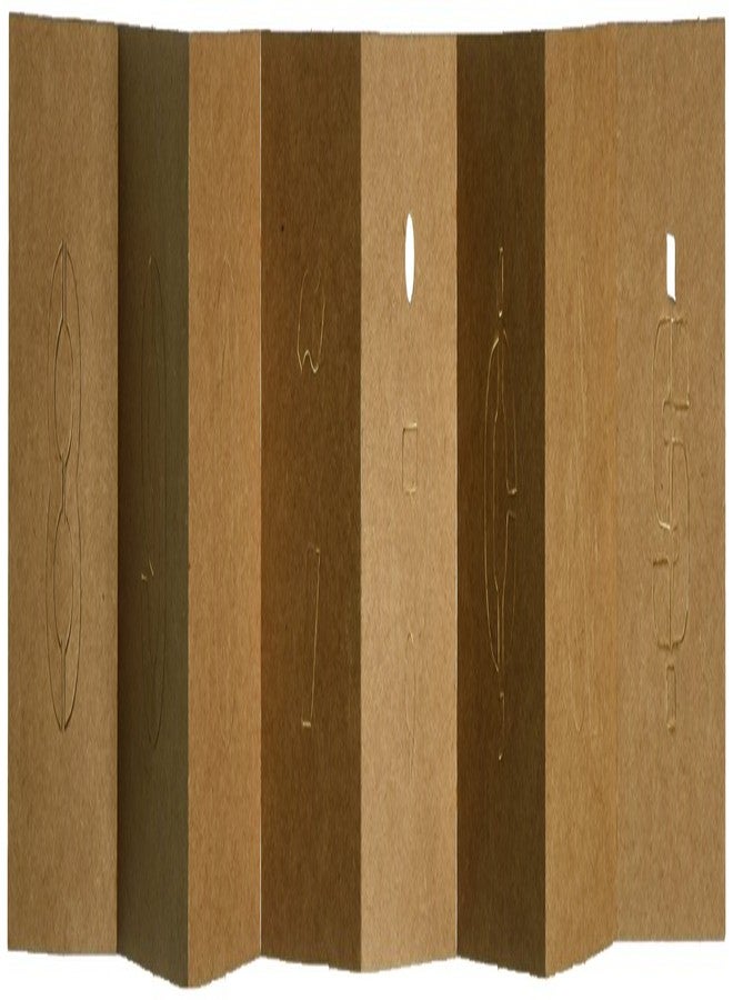 HY-KO Products ST-1 Number & Letter Stencils, 1 Inch, Tan - Image 2