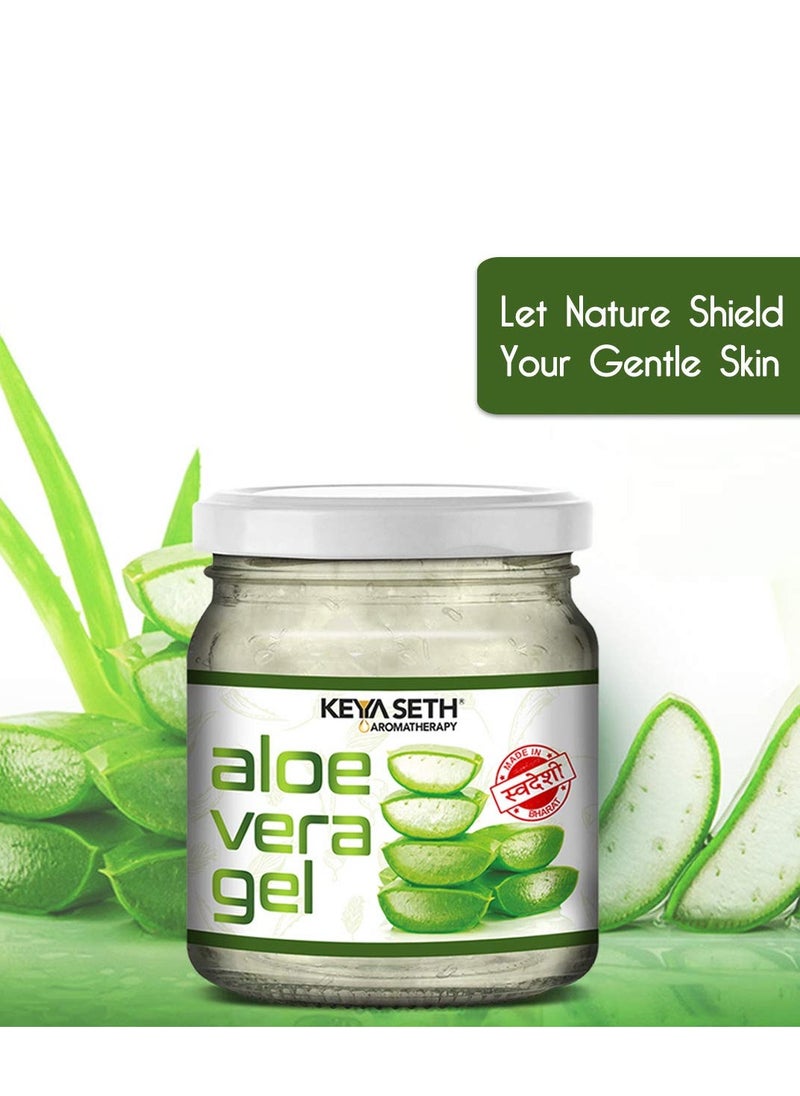 Keya Seth KEYA SETH AROMATHERAPY DEVICE OF DROP Aloe Vera Gel Moisturizer for Skin hydration 190gm  - Image 2