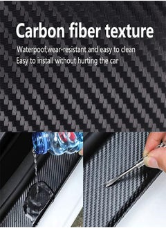 RATSAW 5D Car Carbon Fiber Sticker Strip Car Door Edge Guard Sticker Detailing Wrap Protective Film Vinyl Wrap Tape 7CM x 3M  - Image 2