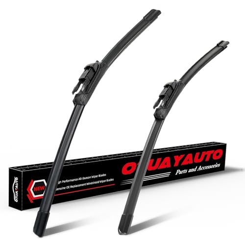 OTUAYAUTO Premium Windshield Wiper Blades - Replacement for Ford Taurus 11-18, Toyota Avalon 05-12 - Precision Fit, All-Weather Performance, Pinch Tab Front Window Wiper Blades - 26"+20" (Pack of 2) - Image 1