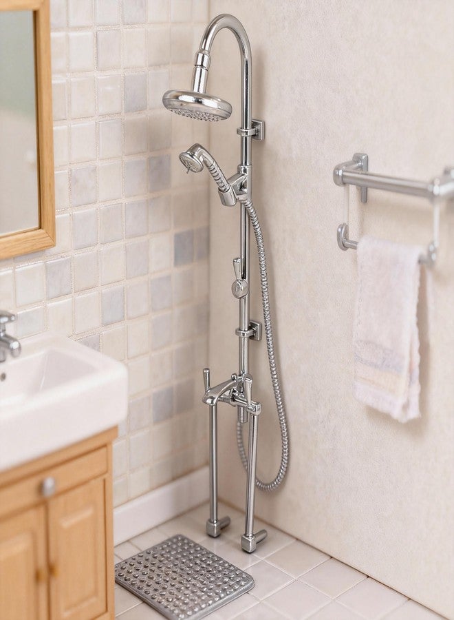Toddmomy 1pcs Miniature Dollhouse Shower Head, Lifelike Dollhouse Shower Fixtures for Dollhouse Bathroom Decor - Image 3