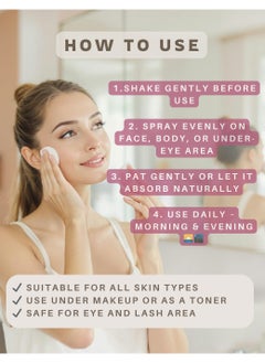 Natural Forever Original Rose Water 160ml  - Image 3