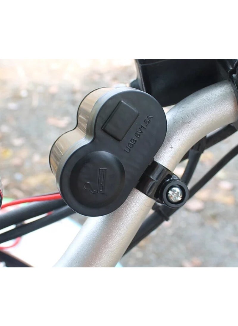 Autoline Motorcycle Cigarette Lighter/usb Charging Socket 12V  - Image 5