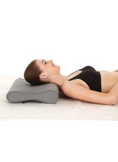 Samson SAMSON Orthopaedic Contoured Pillow for Neck & Back Support Sleeping Bed Pillow - Ergonomically Designed, High Density PU Foam, Soft Cushiony Feel & Plush Looks (20" L x 13" W x 5" H) (Universal)  - Image 2
