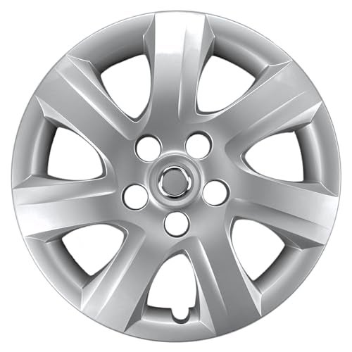 Hubcaps.com - Premium Quality 16" Silver Hubcaps fits 2010 and 2011 Toyota Camry, Heavy Duty Construction (Set of 4) 61155AMS-SET - Image 2