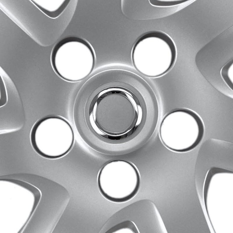 Hubcaps.com - Premium Quality 16" Silver Hubcaps fits 2010 and 2011 Toyota Camry, Heavy Duty Construction (Set of 4) 61155AMS-SET - Image 4