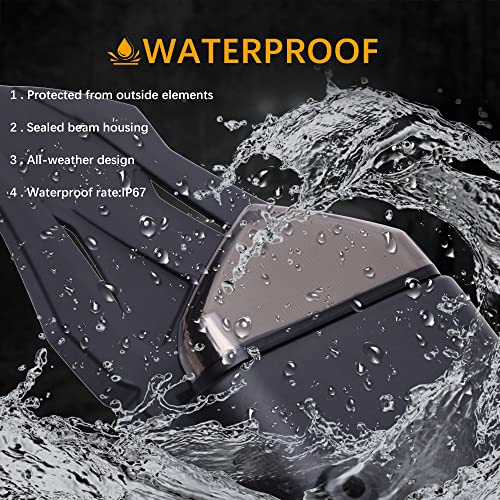 Rich Choices Motorcycle Rear Fender LED Brake Red Tail Light Lamp with Turn Signal lights for Off-road Motorcycle Motocross Dirt Bike - Image 5