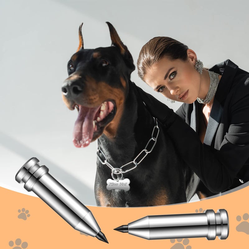 Zhehao Engraving Tip Etching Tool Engraving Tool with 6 Pieces Assorted Metal Stamping Blanks Compatible with Cricut Maker 3/Maker/Venture/Explore 3/air 2/air/one - Image 3