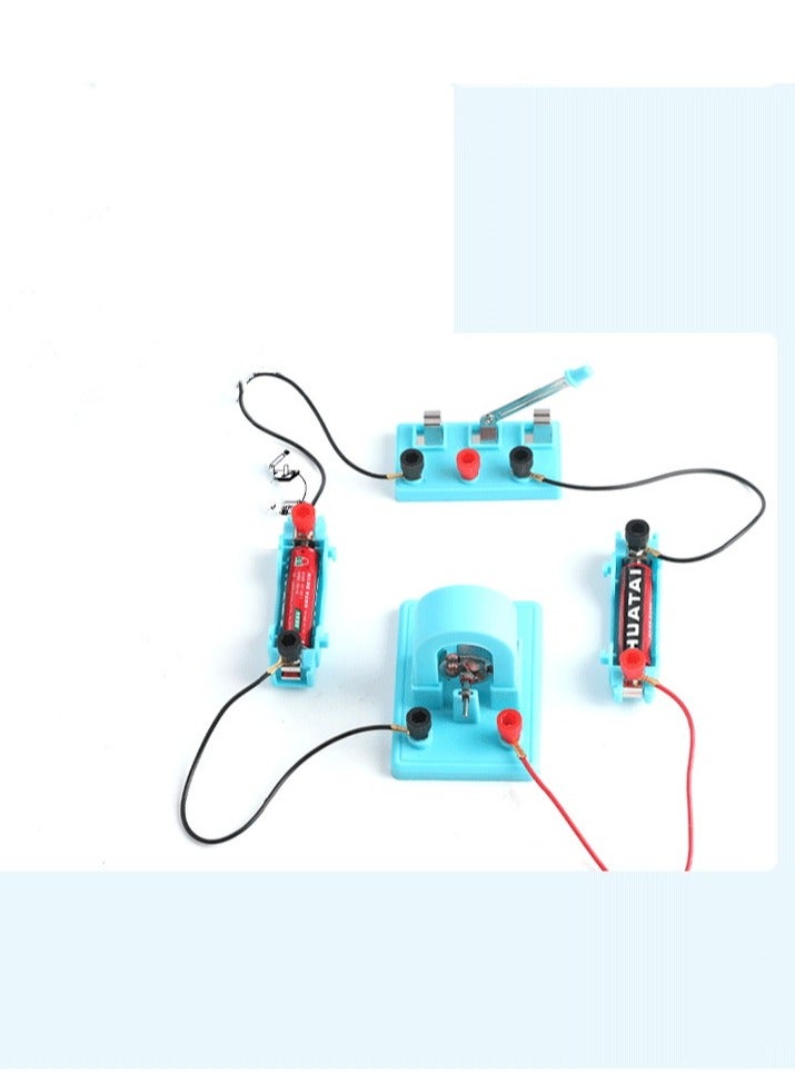 Student Physics Lab Electricity Circuit Magnetism Experiment Kit Learning Supply - Image 3