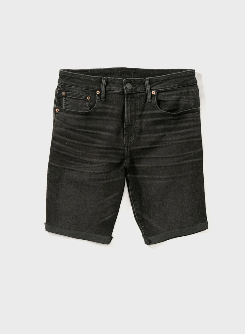American Eagle Rinse Wash Denim Shorts